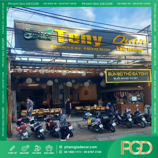 bảng hiệu giá rẻ hóc môn