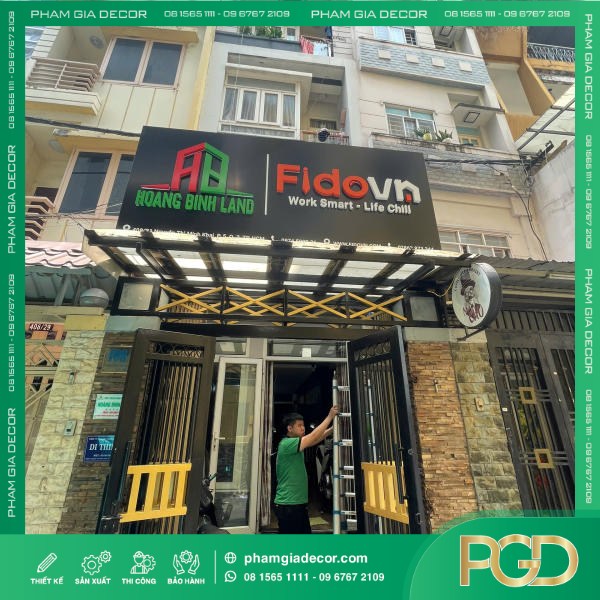 bảng hiệu quận tân bình