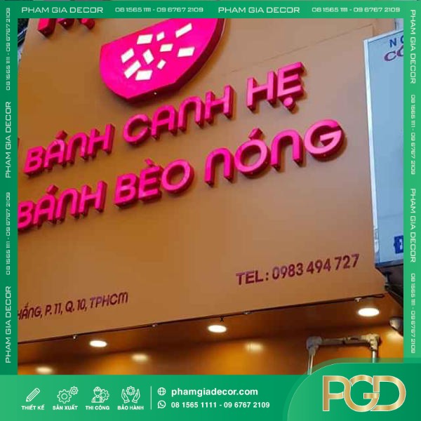 bảng hiệu gò vấp giá rẻ