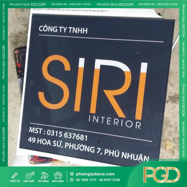 bảng hiệu giá rẻ quận phú nhuận