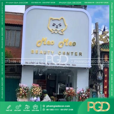 bảng hiệu trọn gói hóc môn