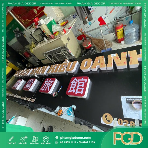 dịch vụ làm bảng hiệu giá rẻ quận gò vấp