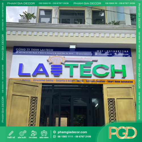 dịch vụ làm bảng hiệu giá rẻ quận 10