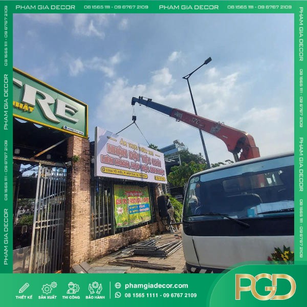 dịch vụ làm bảng hiệu giá rẻ quận 11