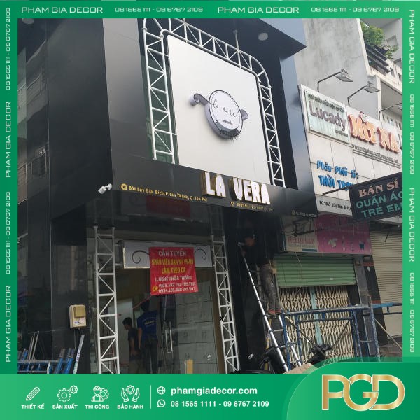 dịch vụ làm bảng hiệu giá rẻ quận 4