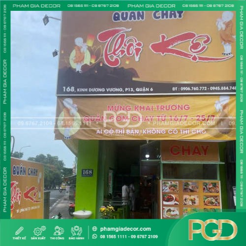 làm bảng hiệu quận 6 bạt hiflex giá rẻ