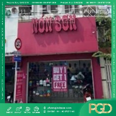 làm bảng hiệu trọn gói hóc môn