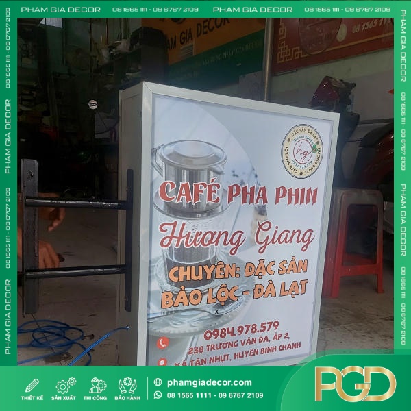 thi công bảng hiệu giá rẻ hóc môn