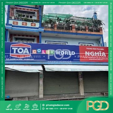 thi công bảng hiệu trọn gói hóc môn