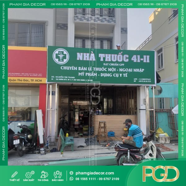 thi công bảng hiệu trọn gói quận thủ đức
