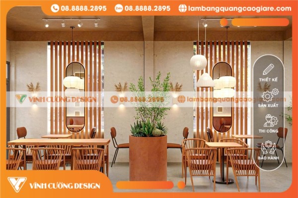Thiết Kế Thi Công Quán CaFe