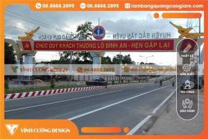 Làm Cổng Chào Giá Rẻ