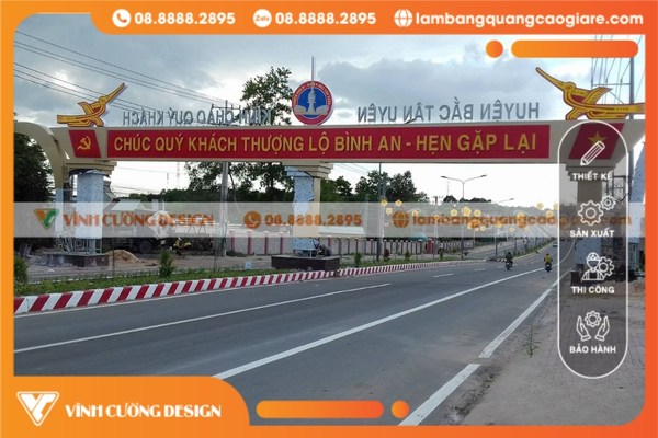 Làm Cổng Chào Giá Rẻ