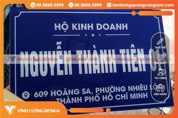 Quy Trình Làm Bảng Tên Cty Giá Rẻ Chuyên Nghiệp