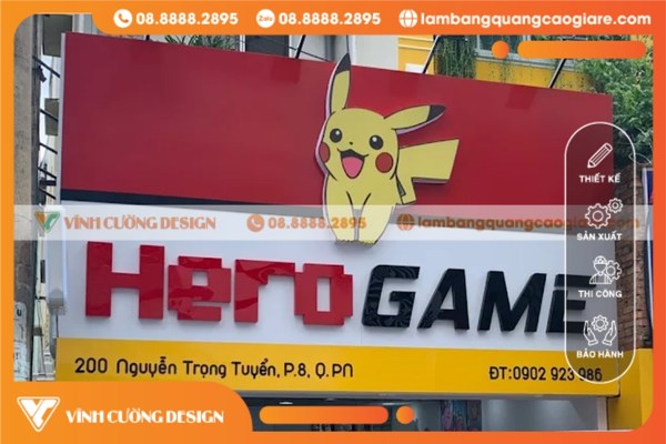 Những câu hỏi thường gặp khi làm bảng hiệu game giá rẻ