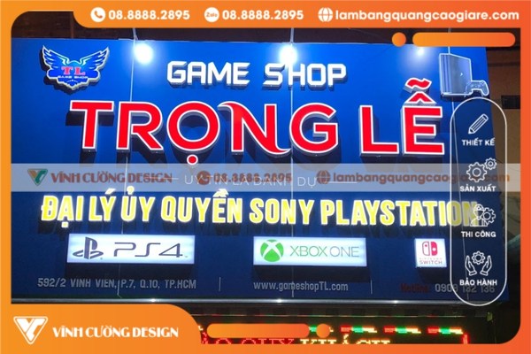 Những phong cách làm bảng hiệu game phổ biến nhất hiện nay