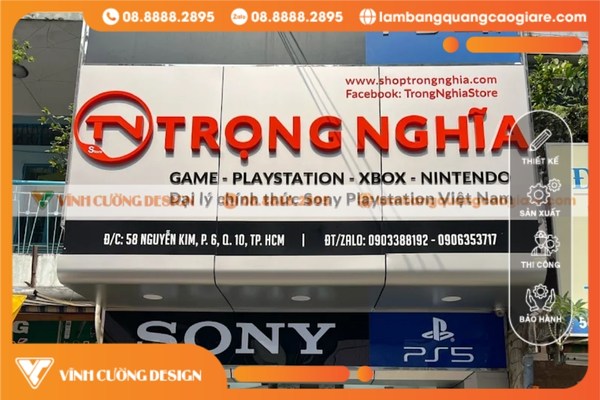 Quy trình làm bảng hiệu game giá rẻ, chuyên nghiệp nhất tại TPHCM