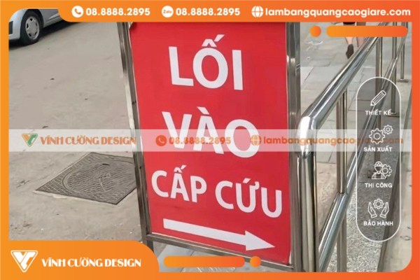 Lợi ích khi thi công bảng hiệu công trình, biển chỉ dẫn, hàng rào công trình