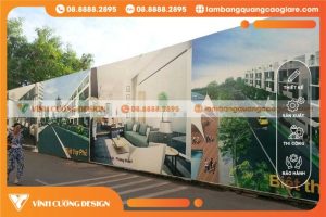 Thi công bảng hiệu công trình, biển chỉ dẫn, hàng rào công trình là gì?