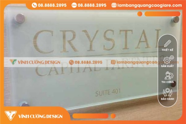 Kinh nghiệm thi công bảng hiệu kiếng tiết kiệm