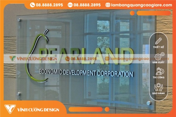 Quy trình thi công bảng hiệu kiếng chuyên nghiệp