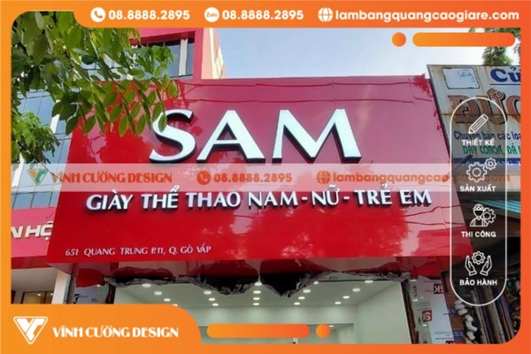 Thi Công Bảng Hiệu Kiếng Giá Rẻ, Đẹp, Lấy Ngay