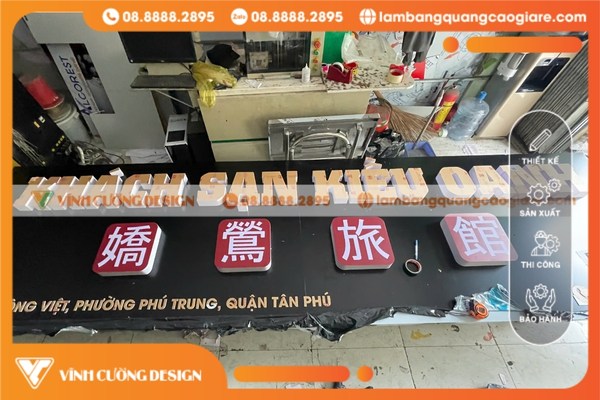 Những lý do doanh nghiệp chọn bảng hiệu Alu chữ nổi