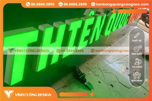 Những sai lầm thường gặp khi làm bảng hiệu đèn LED
