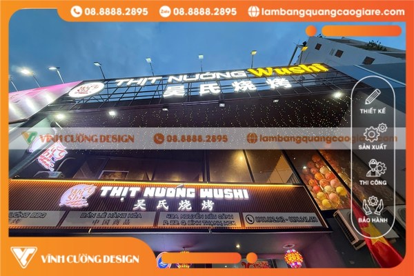 Thiết Kế & Thi Công Bảng Hiệu Đèn Led Giá Rẻ Nhanh Chóng Tại TPHCM