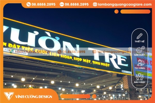 Ưu điểm nổi bật khi sử dụng bảng hiệu đèn LED