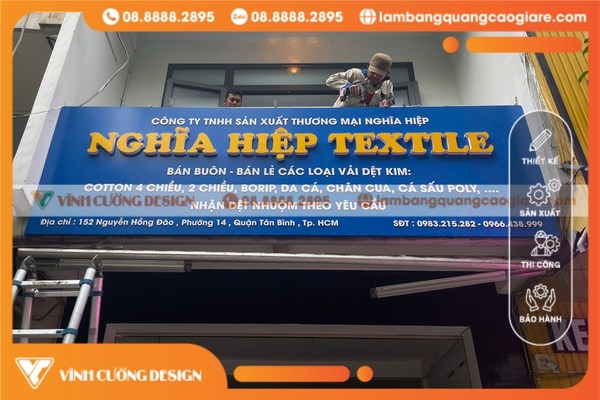 Làm Bảng Hiệu Quận Tân Bình Giá Rẻ