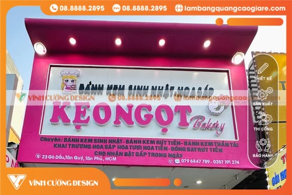 Làm Bảng Hiệu Quận Tân Phú Giá Rẻ Chuyên Nghiệp Nhất Hiện Nay