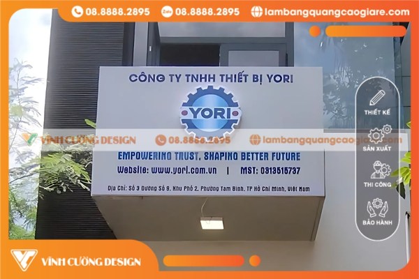 Làm bảng hiệu quảng cáo giá rẻ tại TP.HCM