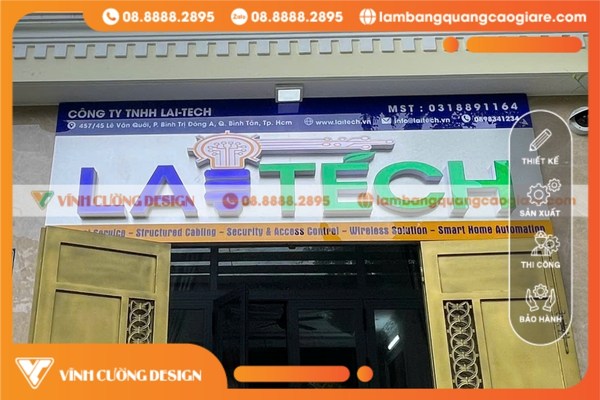 Những lợi ích khi làm bảng hiệu Công ty chuyên nghiệp