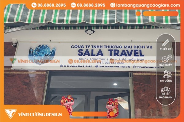 Quy trình làm bảng hiệu Công ty chuyên nghiệp nhanh chóng