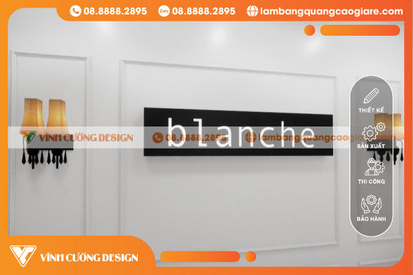 Bảng hiệu quảng cáo hiện đại