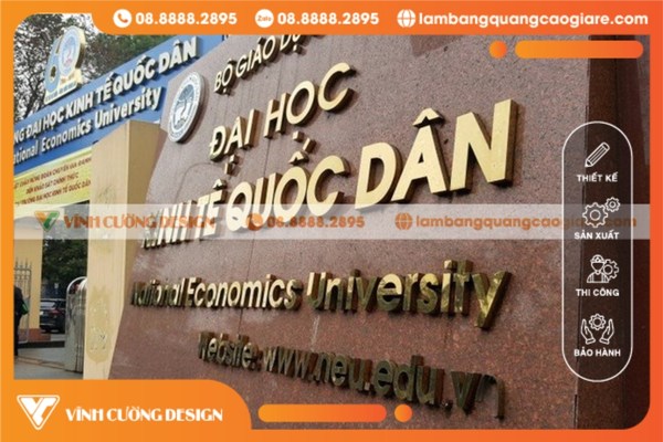 Bảng Hiệu Đá Hoa Cương Mới Lạ Độc Đáo
