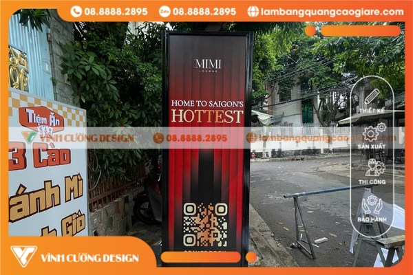 Bảng Hiệu Quảng Cáo Đứng Giá Rẻ Độc Đáo Thiết kế Theo Yêu Cầu