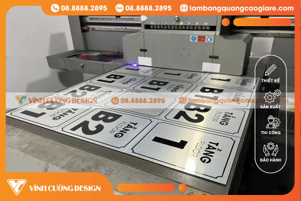 in uv bảng số tầng alu xước