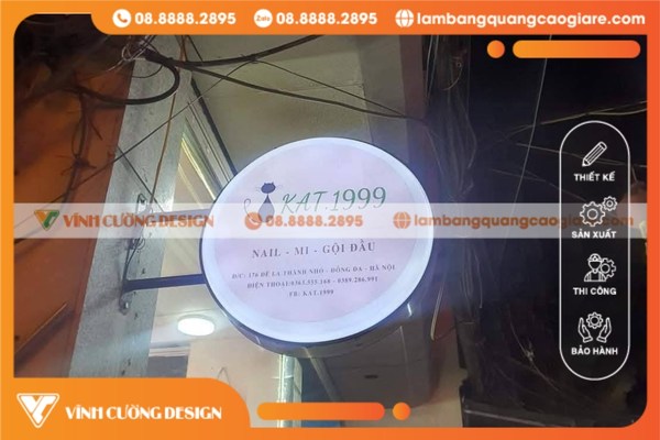 Lưu ý khi lựa chọn mẫu hộp đèn hút nổi 2 mặt