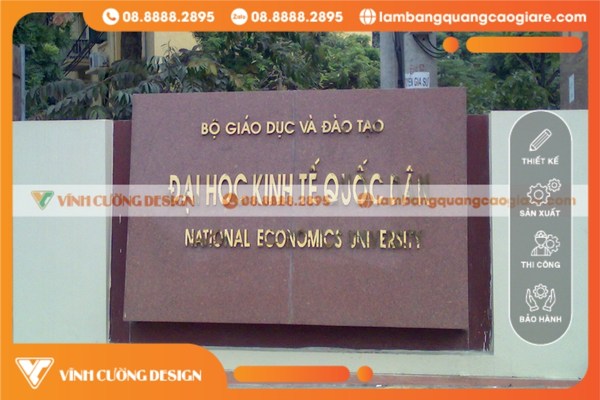 Lý do nên chọn đơn vị Vĩnh Cường làm bảng hiệu đá hoa cương