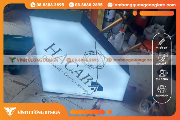 Mẫu bảng hiệu quảng cáo Mica đẹp