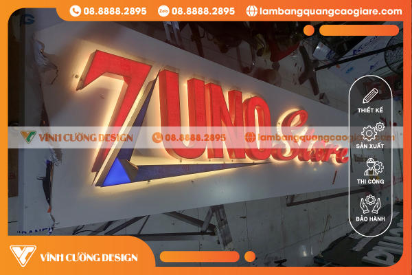 Bảng hiệu quảng cáo đẹp Alu