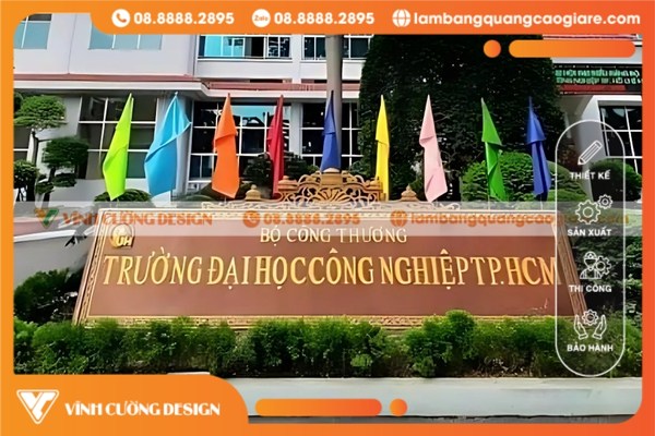 Ưu điểm của bảng hiệu đá hoa cương