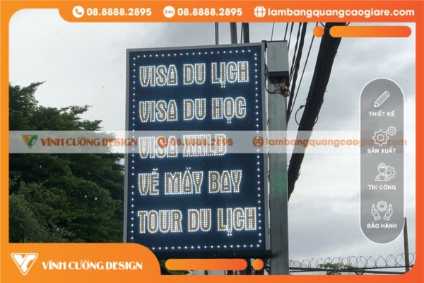 Ưu điểm vượt trội của hộp đèn LED quảng cáo