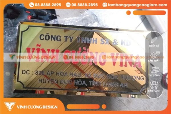 Các loại mẫu bảng số nhà đẹp phổ biến