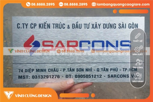 Giới thiệu chung về mẫu bảng Alu in UV