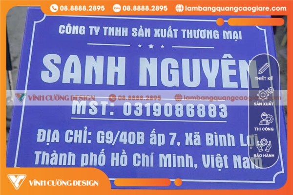 Lợi ích khi sử dụng mẫu bảng Mica in UV giá rẻ