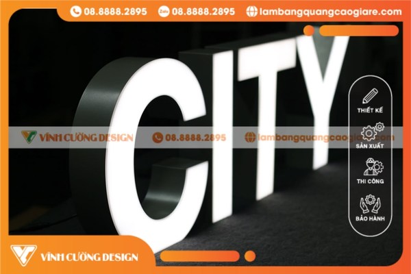 Lý do nên chọn Vĩnh Cường Design khi làm chữ mica giá rẻ đẹp