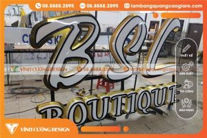 Mẫu Chữ Nhôm Đẹp Giá Rẻ Chất Lượng Cao